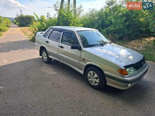 Серый ВАЗ 2115 Самара, объемом двигателя 1.6 л и пробегом 205 тыс. км за 1350 $, фото 1 на Automoto.ua