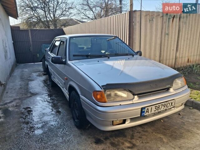 Серый ВАЗ 2115 Самара, объемом двигателя 1.6 л и пробегом 235 тыс. км за 2100 $, фото 1 на Automoto.ua