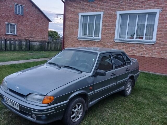 Серый ВАЗ 2115 Самара, объемом двигателя 1.6 л и пробегом 150 тыс. км за 2400 $, фото 1 на Automoto.ua