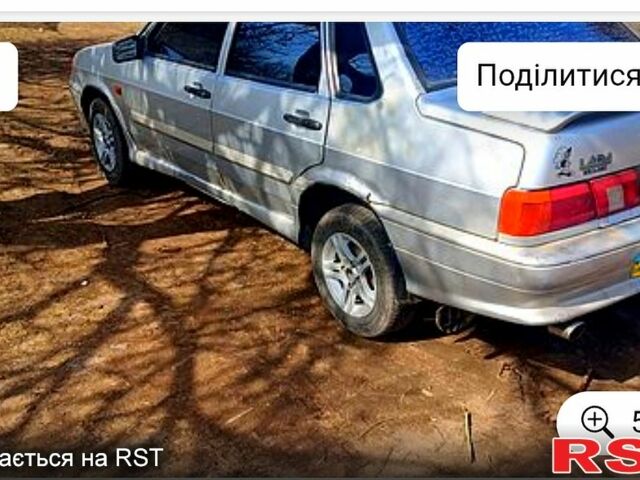 Серый ВАЗ 2115 Самара, объемом двигателя 1.6 л и пробегом 160 тыс. км за 900 $, фото 1 на Automoto.ua