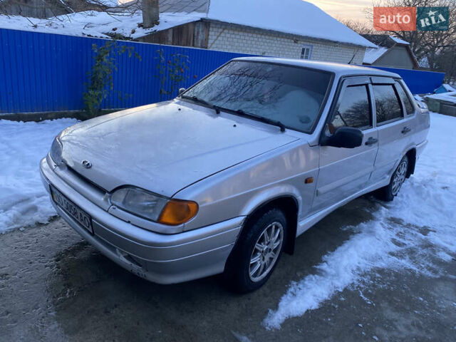 Серый ВАЗ 2115 Самара, объемом двигателя 1.6 л и пробегом 166 тыс. км за 2400 $, фото 1 на Automoto.ua