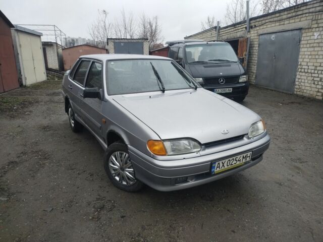 Серый ВАЗ 2115 Самара, объемом двигателя 1.6 л и пробегом 200 тыс. км за 900 $, фото 1 на Automoto.ua