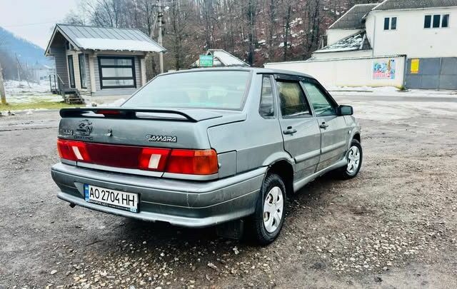 Серый ВАЗ 2115 Самара, объемом двигателя 1.6 л и пробегом 155 тыс. км за 1550 $, фото 1 на Automoto.ua