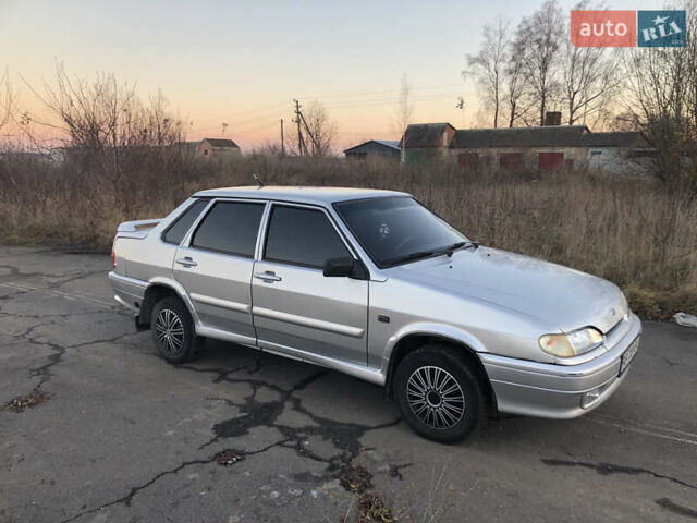 Серый ВАЗ 2115 Самара, объемом двигателя 1.6 л и пробегом 134 тыс. км за 2300 $, фото 1 на Automoto.ua