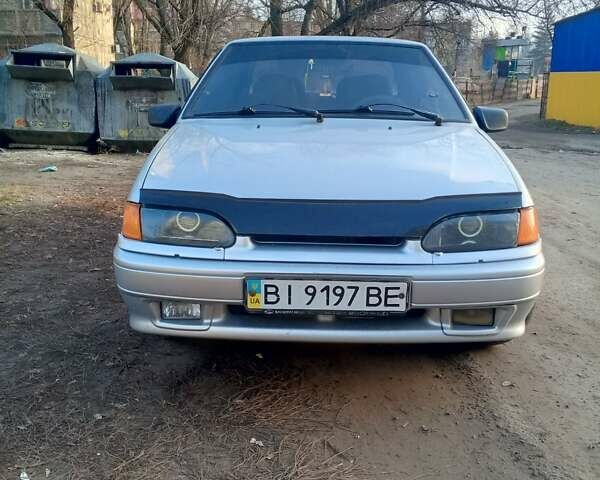Серый ВАЗ 2115 Самара, объемом двигателя 1.6 л и пробегом 272 тыс. км за 1700 $, фото 1 на Automoto.ua