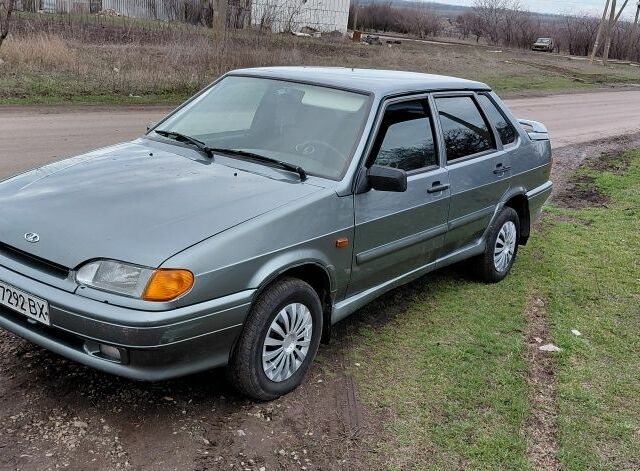 Серый ВАЗ 2115 Самара, объемом двигателя 1.6 л и пробегом 300 тыс. км за 1580 $, фото 1 на Automoto.ua