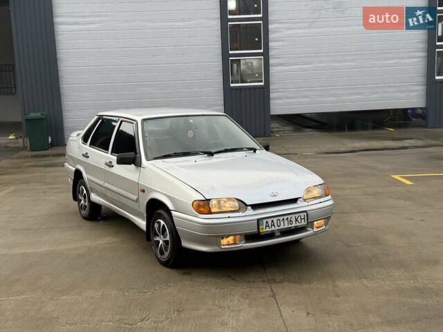 Серый ВАЗ 2115 Самара, объемом двигателя 1.6 л и пробегом 110 тыс. км за 1750 $, фото 1 на Automoto.ua