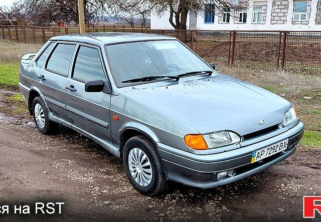 Серый ВАЗ 2115 Самара, объемом двигателя 1.6 л и пробегом 304 тыс. км за 1600 $, фото 1 на Automoto.ua