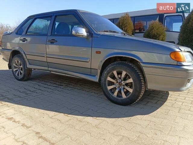 Серый ВАЗ 2115 Самара, объемом двигателя 1.6 л и пробегом 163 тыс. км за 1600 $, фото 1 на Automoto.ua
