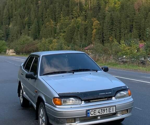 Серый ВАЗ 2115 Самара, объемом двигателя 1.6 л и пробегом 145 тыс. км за 1300 $, фото 1 на Automoto.ua