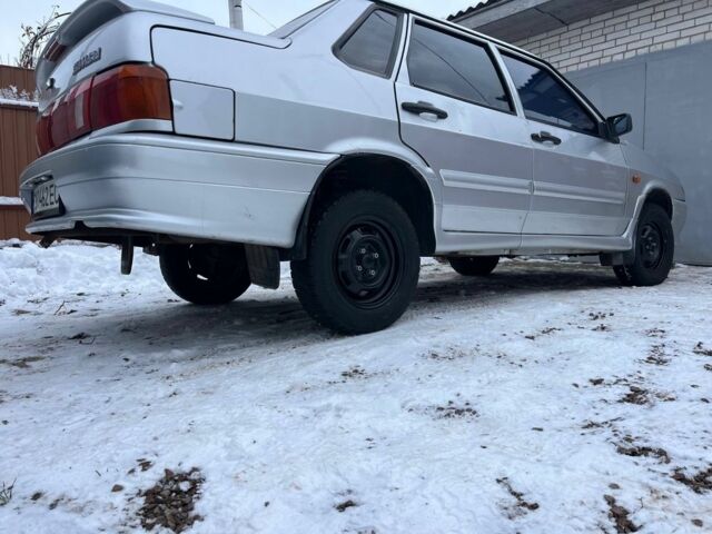 Серый ВАЗ 2115 Самара, объемом двигателя 1.6 л и пробегом 230 тыс. км за 1600 $, фото 1 на Automoto.ua