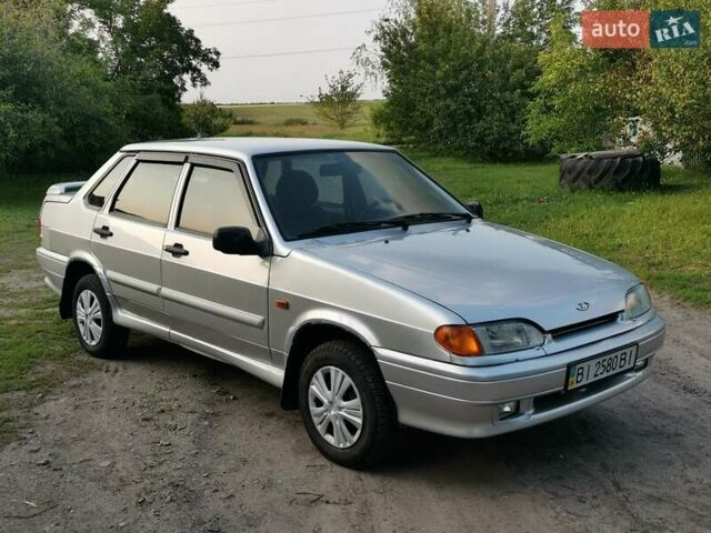 Серый ВАЗ 2115 Самара, объемом двигателя 1.6 л и пробегом 282 тыс. км за 2300 $, фото 1 на Automoto.ua