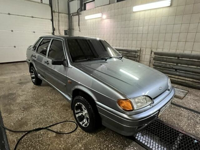 Серый ВАЗ 2115 Самара, объемом двигателя 1.6 л и пробегом 103 тыс. км за 3750 $, фото 1 на Automoto.ua