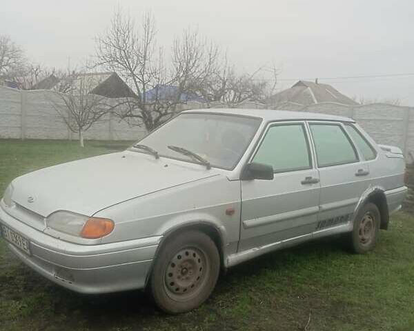 Серый ВАЗ 2115 Самара, объемом двигателя 1.6 л и пробегом 150 тыс. км за 1450 $, фото 1 на Automoto.ua