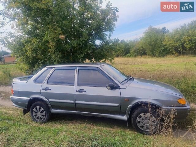 Сірий ВАЗ 2115 Самара, об'ємом двигуна 1.6 л та пробігом 210 тис. км за 2500 $, фото 1 на Automoto.ua