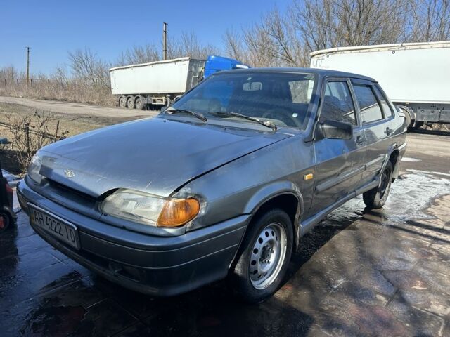 Серый ВАЗ 2115 Самара, объемом двигателя 1.6 л и пробегом 212 тыс. км за 903 $, фото 1 на Automoto.ua