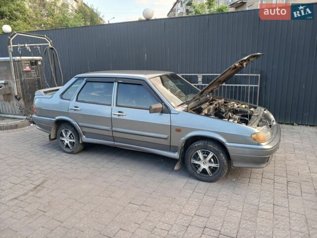 Сірий ВАЗ 2115 Самара, об'ємом двигуна 1.6 л та пробігом 203 тис. км за 2300 $, фото 1 на Automoto.ua