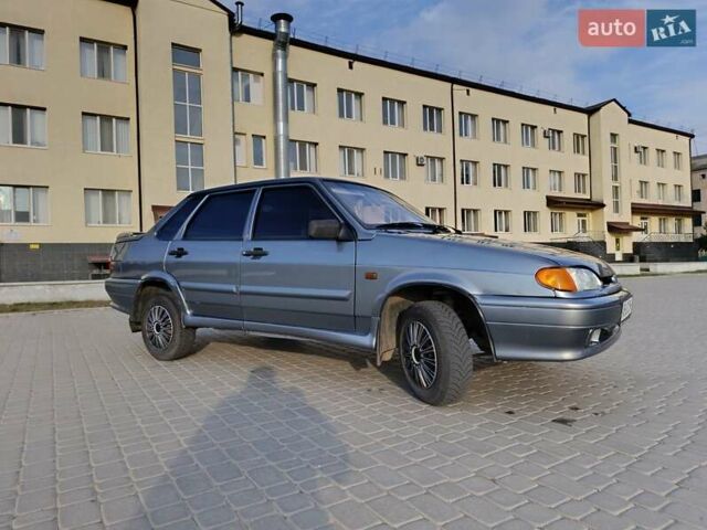Серый ВАЗ 2115 Самара, объемом двигателя 1.5 л и пробегом 163 тыс. км за 2900 $, фото 1 на Automoto.ua
