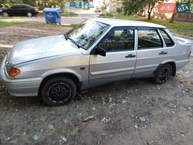 Серый ВАЗ 2115 Самара, объемом двигателя 1.6 л и пробегом 188 тыс. км за 2000 $, фото 1 на Automoto.ua