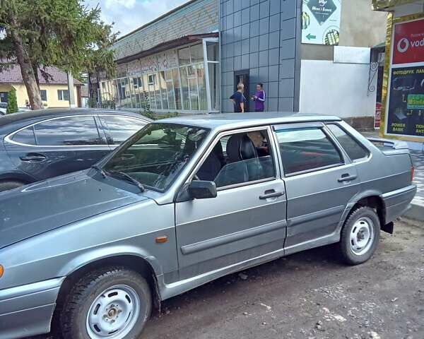 Серый ВАЗ 2115 Самара, объемом двигателя 1.6 л и пробегом 100 тыс. км за 2200 $, фото 1 на Automoto.ua