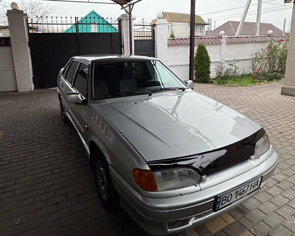 Серый ВАЗ 2115 Самара, объемом двигателя 1.6 л и пробегом 161 тыс. км за 2800 $, фото 1 на Automoto.ua