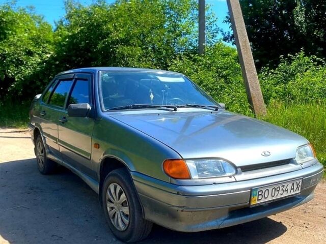 Серый ВАЗ 2115 Самара, объемом двигателя 1.6 л и пробегом 150 тыс. км за 2300 $, фото 1 на Automoto.ua