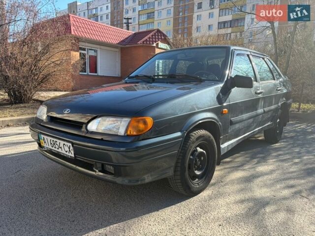 Серый ВАЗ 2115 Самара, объемом двигателя 1.6 л и пробегом 162 тыс. км за 2000 $, фото 1 на Automoto.ua