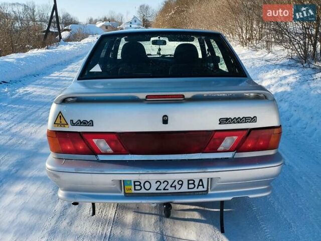 Серый ВАЗ 2115 Самара, объемом двигателя 1.6 л и пробегом 153 тыс. км за 2250 $, фото 1 на Automoto.ua