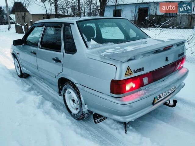 Серый ВАЗ 2115 Самара, объемом двигателя 1.6 л и пробегом 151 тыс. км за 2250 $, фото 1 на Automoto.ua