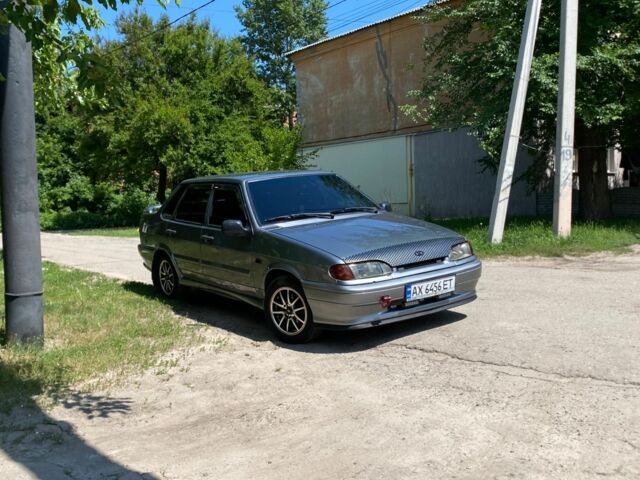 Серый ВАЗ 2115 Самара, объемом двигателя 1.6 л и пробегом 130 тыс. км за 3000 $, фото 1 на Automoto.ua
