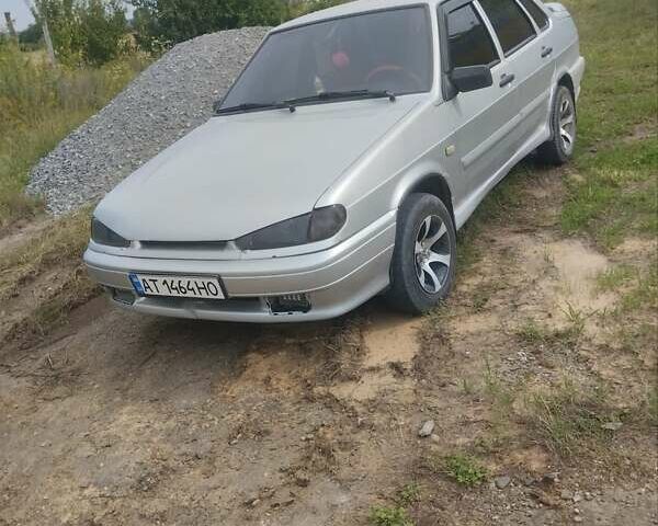 Серый ВАЗ 2115 Самара, объемом двигателя 1.6 л и пробегом 230 тыс. км за 1500 $, фото 1 на Automoto.ua