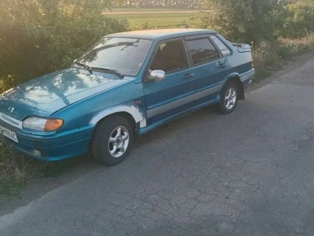 Синий ВАЗ 2115 Самара, объемом двигателя 0 л и пробегом 123 тыс. км за 800 $, фото 1 на Automoto.ua