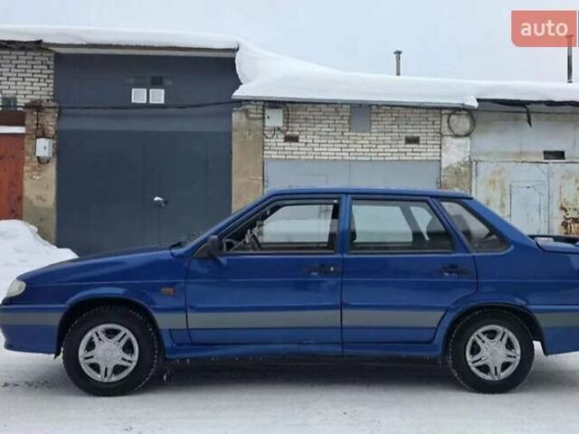 Синій ВАЗ 2115 Самара, об'ємом двигуна 1.5 л та пробігом 224 тис. км за 1400 $, фото 1 на Automoto.ua