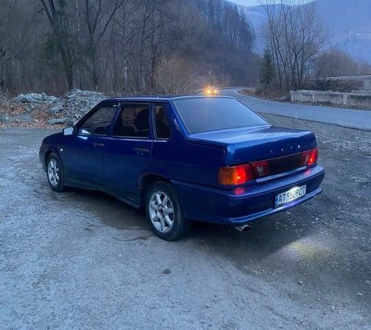Синій ВАЗ 2115 Самара, об'ємом двигуна 1.5 л та пробігом 450 тис. км за 1100 $, фото 1 на Automoto.ua