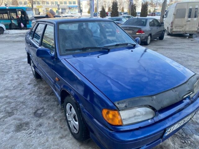 Синий ВАЗ 2115 Самара, объемом двигателя 1.5 л и пробегом 200 тыс. км за 700 $, фото 1 на Automoto.ua