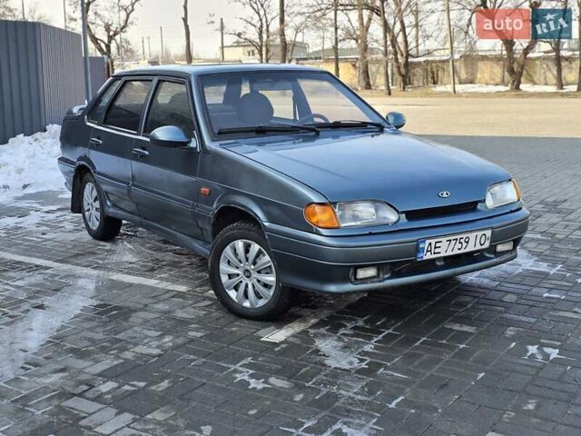 Синий ВАЗ 2115 Самара, объемом двигателя 1.5 л и пробегом 200 тыс. км за 1750 $, фото 1 на Automoto.ua