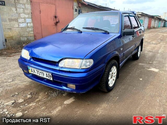 Синий ВАЗ 2115 Самара, объемом двигателя 15 л и пробегом 250 тыс. км за 1230 $, фото 1 на Automoto.ua