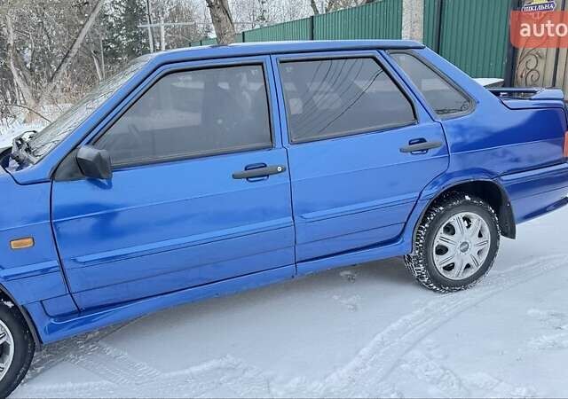 Синій ВАЗ 2115 Самара, об'ємом двигуна 1.5 л та пробігом 335 тис. км за 1400 $, фото 1 на Automoto.ua