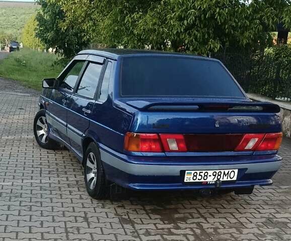 Синій ВАЗ 2115 Самара, об'ємом двигуна 1.5 л та пробігом 89 тис. км за 1900 $, фото 1 на Automoto.ua