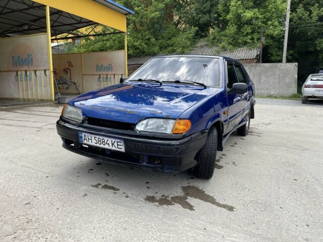 Синий ВАЗ 2115 Самара, объемом двигателя 1.5 л и пробегом 200 тыс. км за 846 $, фото 1 на Automoto.ua