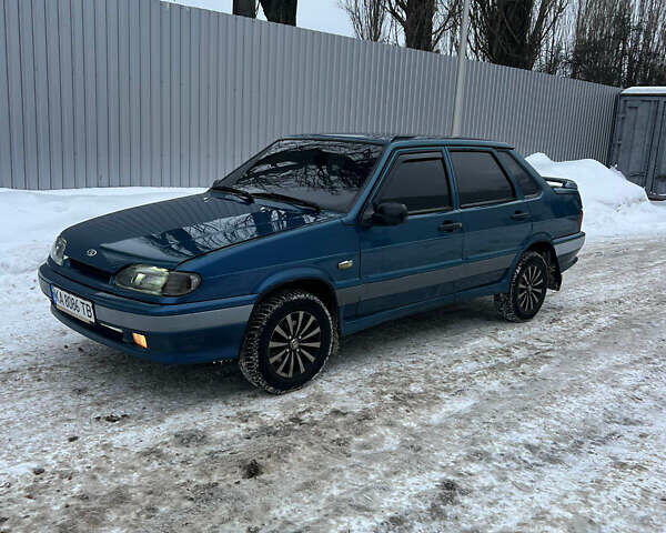 Синий ВАЗ 2115 Самара, объемом двигателя 1.5 л и пробегом 153 тыс. км за 2499 $, фото 1 на Automoto.ua