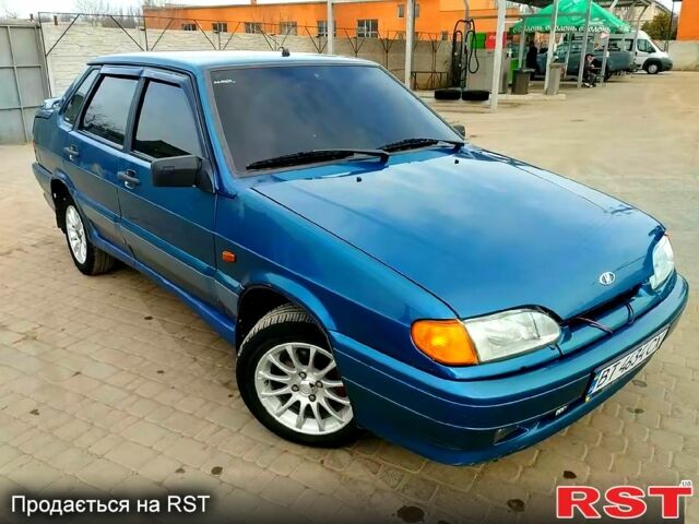 Синій ВАЗ 2115 Самара, об'ємом двигуна 1.5 л та пробігом 260 тис. км за 2400 $, фото 1 на Automoto.ua