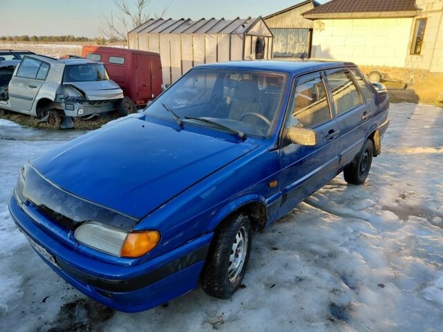 Синий ВАЗ 2115 Самара, объемом двигателя 0 л и пробегом 235 тыс. км за 1100 $, фото 1 на Automoto.ua