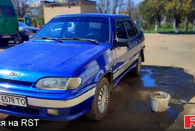 Синий ВАЗ 2115 Самара, объемом двигателя 1.5 л и пробегом 300 тыс. км за 1700 $, фото 1 на Automoto.ua