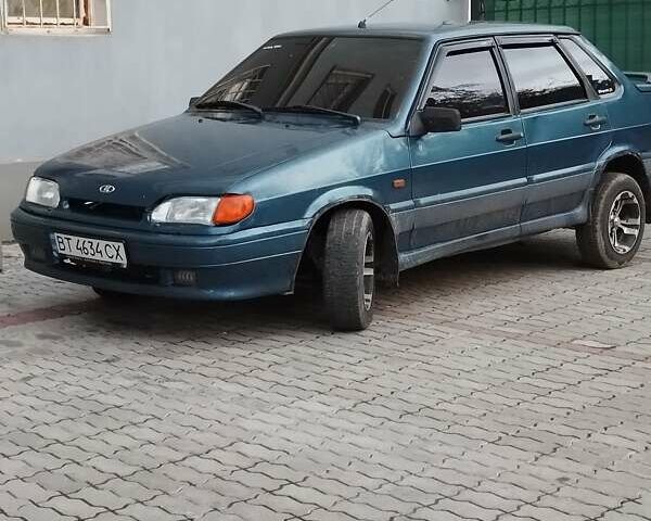 Синий ВАЗ 2115 Самара, объемом двигателя 1.5 л и пробегом 300 тыс. км за 1900 $, фото 1 на Automoto.ua