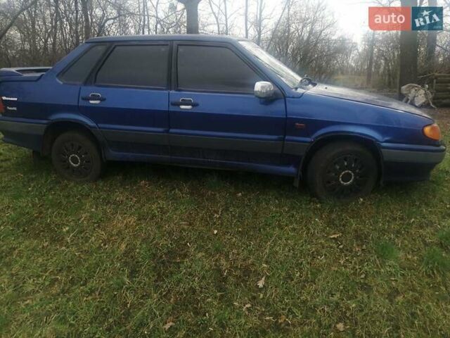 Синий ВАЗ 2115 Самара, объемом двигателя 0 л и пробегом 54 тыс. км за 1700 $, фото 1 на Automoto.ua