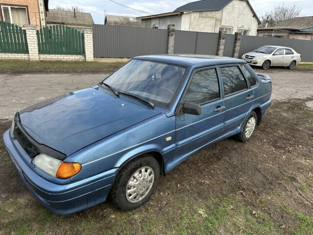 Синий ВАЗ 2115 Самара, объемом двигателя 1.5 л и пробегом 250 тыс. км за 1299 $, фото 1 на Automoto.ua