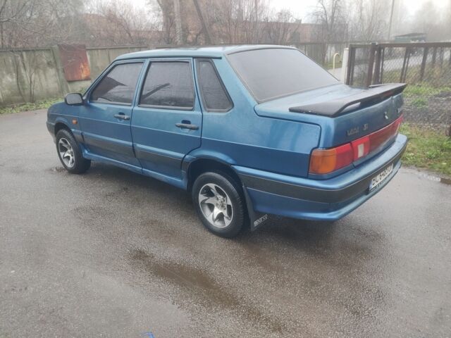 Синій ВАЗ 2115 Самара, об'ємом двигуна 1.5 л та пробігом 168 тис. км за 1400 $, фото 1 на Automoto.ua