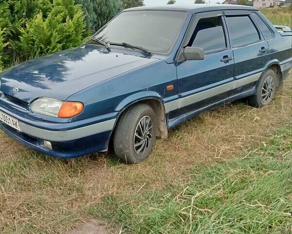Синий ВАЗ 2115 Самара, объемом двигателя 1.5 л и пробегом 121 тыс. км за 2000 $, фото 1 на Automoto.ua