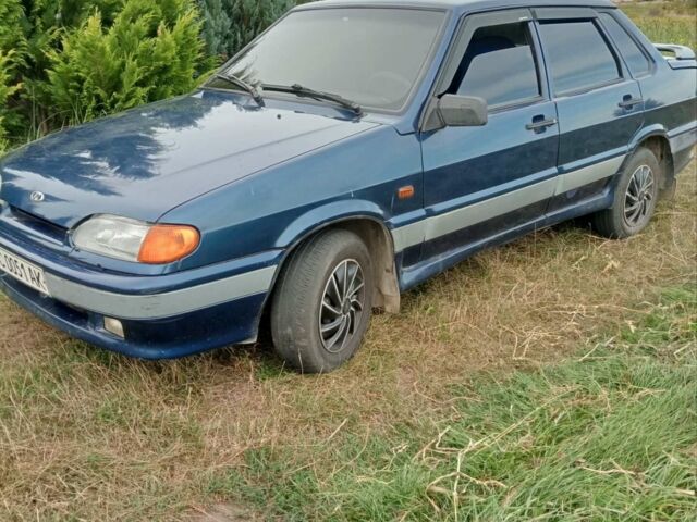 Синій ВАЗ 2115 Самара, об'ємом двигуна 1.5 л та пробігом 121 тис. км за 2000 $, фото 1 на Automoto.ua